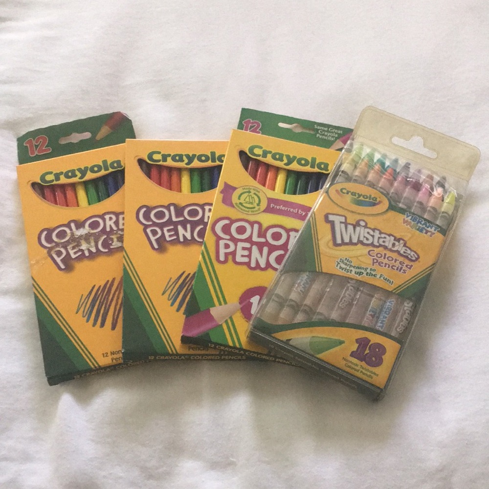 Crayola Colored Pencils and Twistables Set
